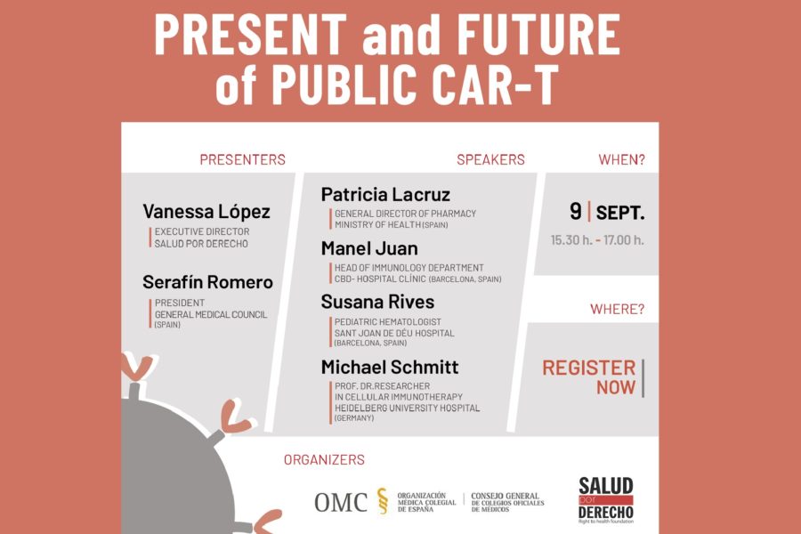 We invite you to our seminar “Present and future of pulblic Car-T”