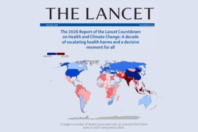 La crisis climática, una emergencia sanitaria mundial que necesita una respuesta urgente